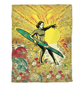 Surfing 1 11 Duvet Cover - Beyond T-shirts